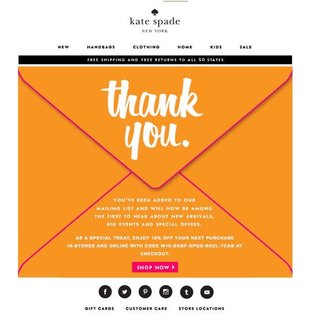kate-spade-welcome-email - Invesp kate-spade-welcome-email